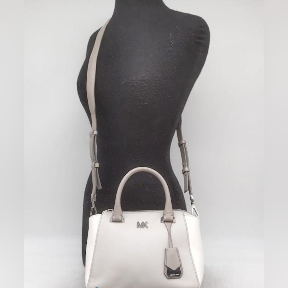 Michael Kors Nolita Mini Color-Block Leather Crossbody Bag
